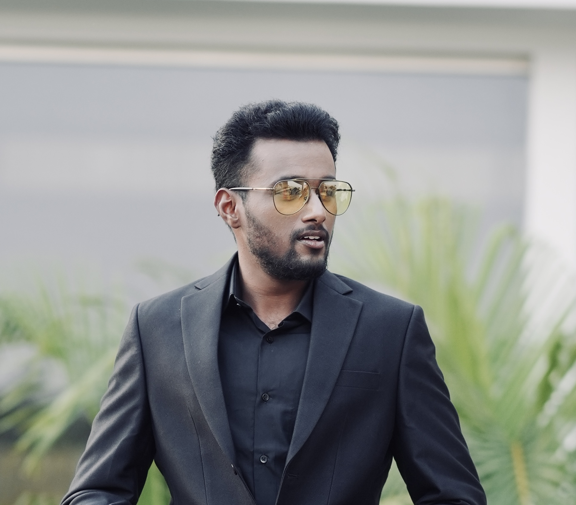Portrait of Srinithin Somasundaram, founder of Yesp Studio
